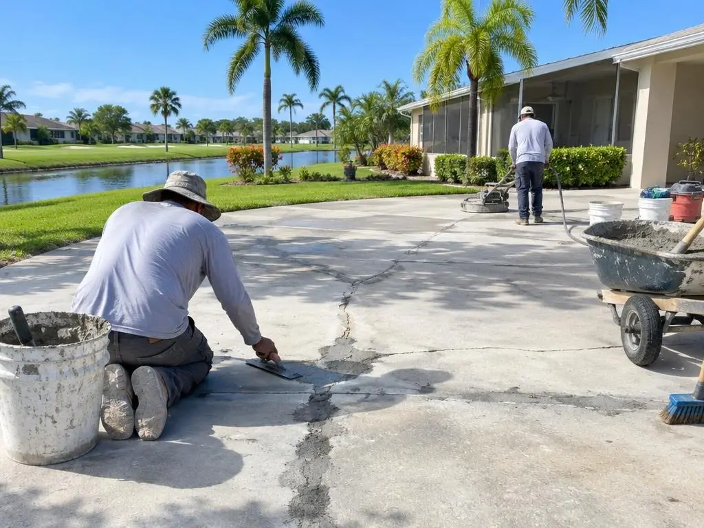 Concrete Crack & Slab Repair in Lauderhill, FL