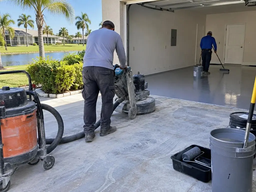 Garage Floor Coating in Lauderhill, FL